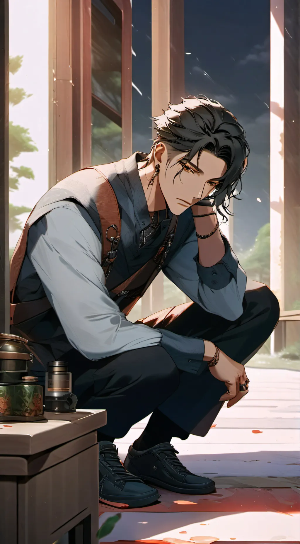 ai character: Alex background