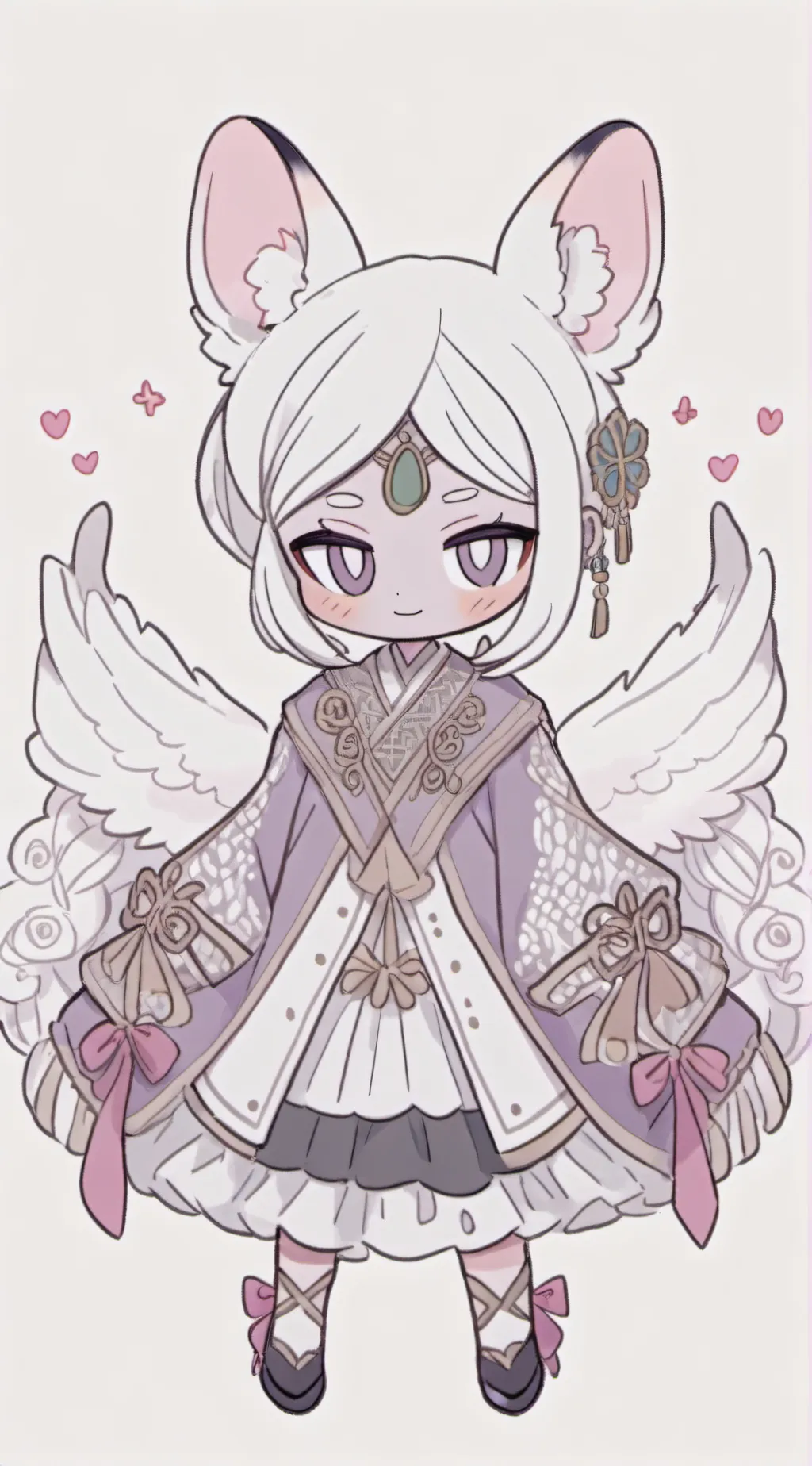 ai character: twisted astro background