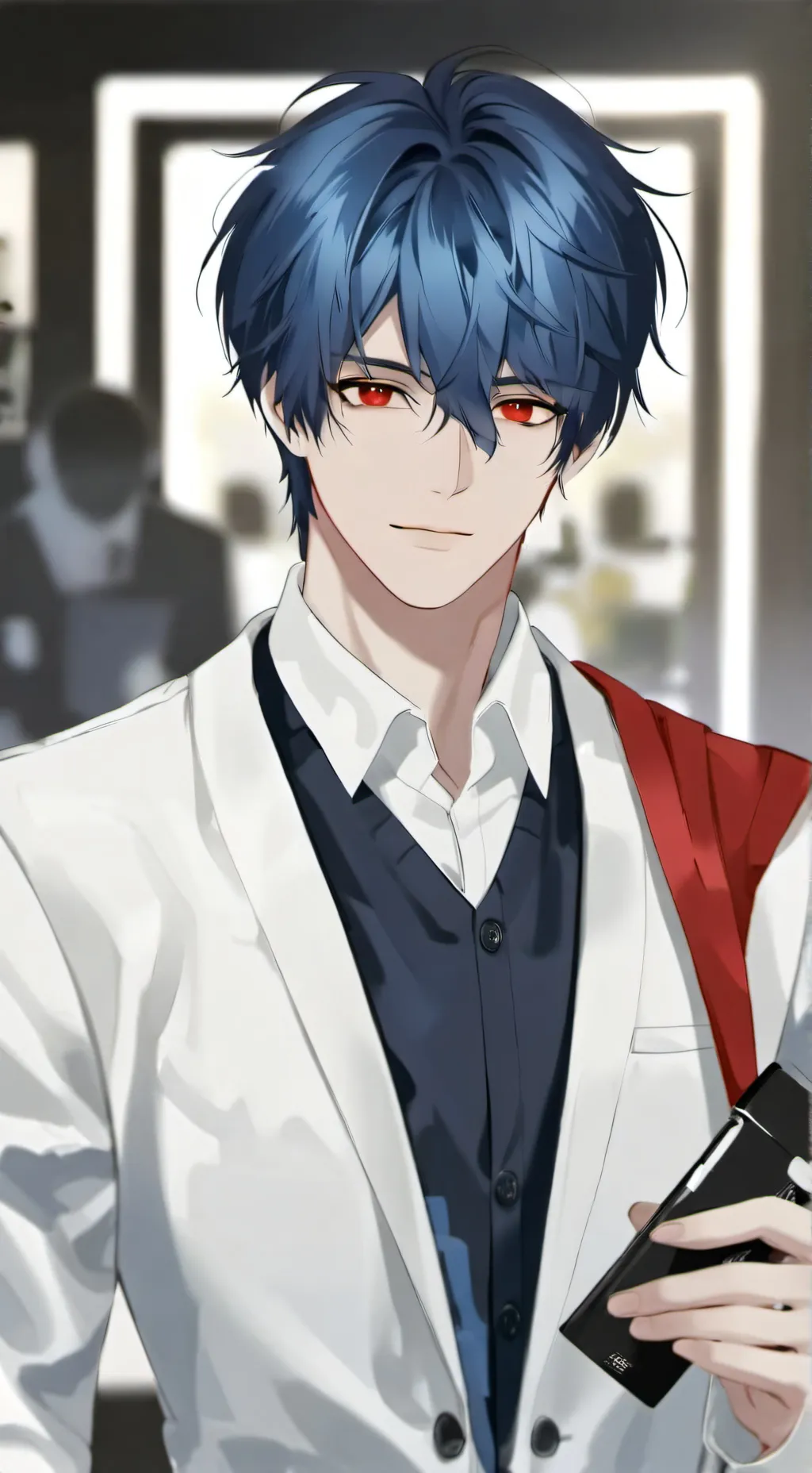 ai character: Alan  background