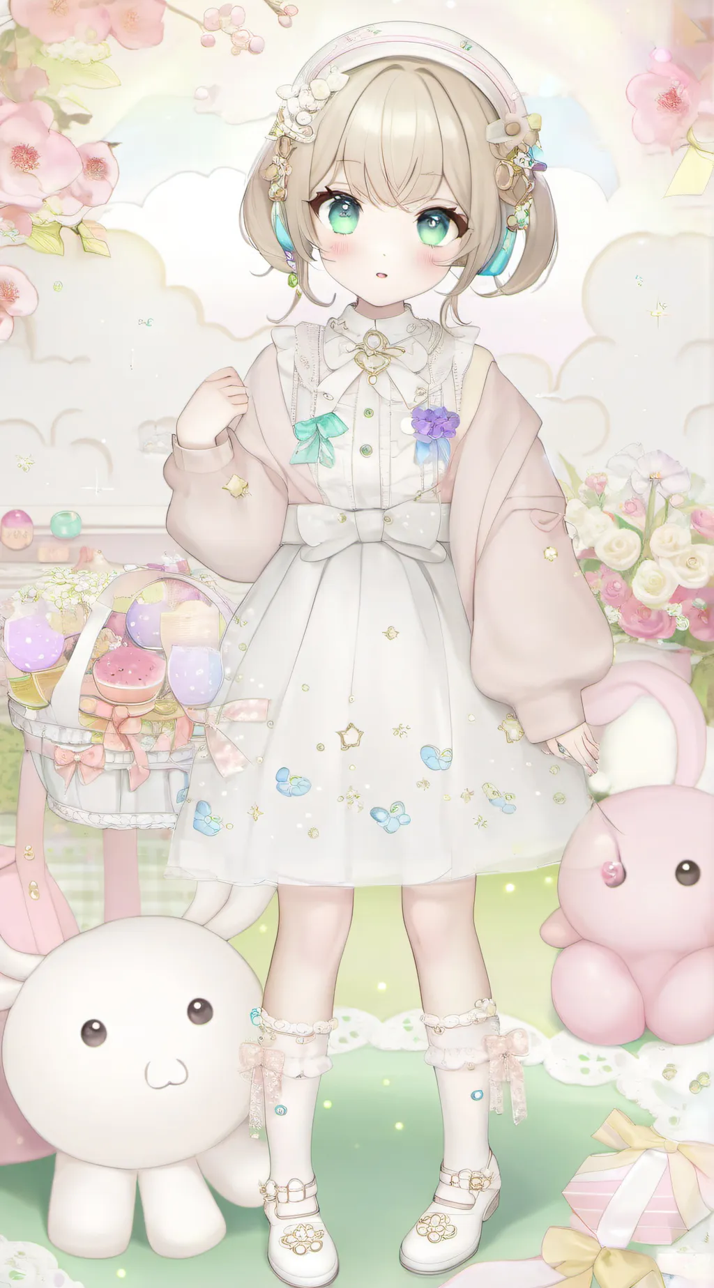 ai character: marie background