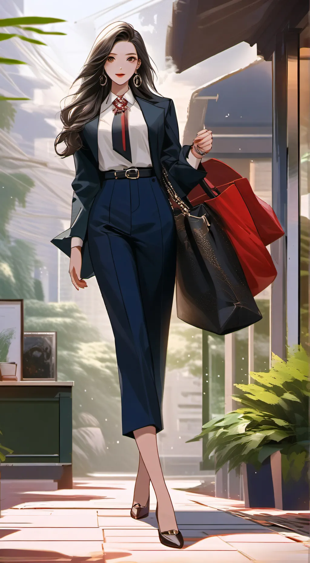 ai character: Alicia background