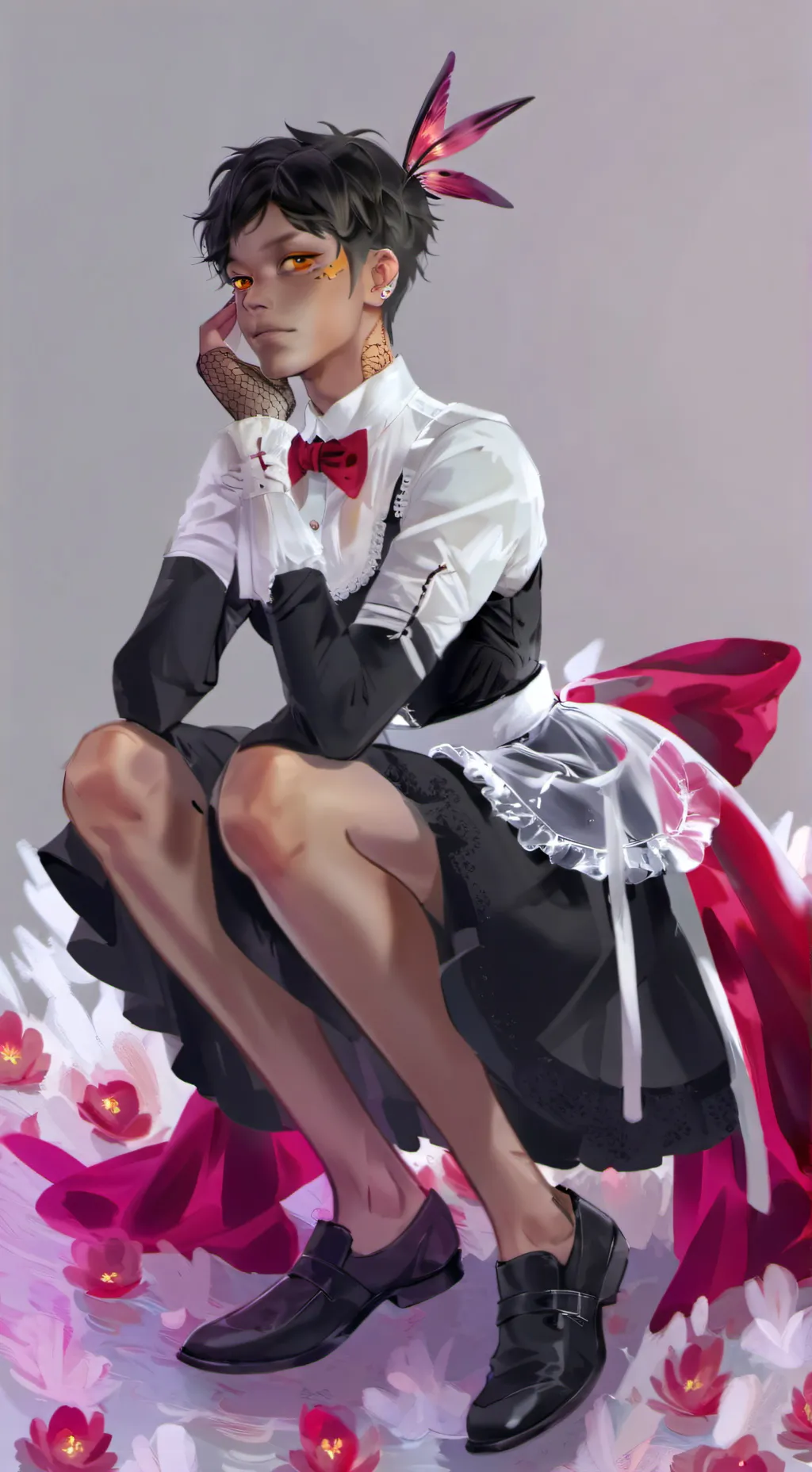 ai character: ~•charlie•~ background