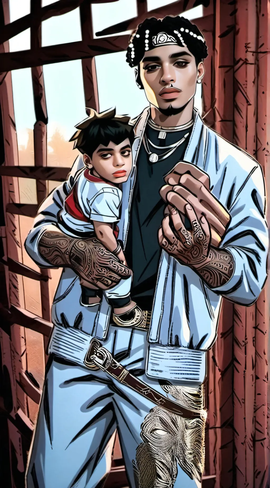 ai character: Jake  background