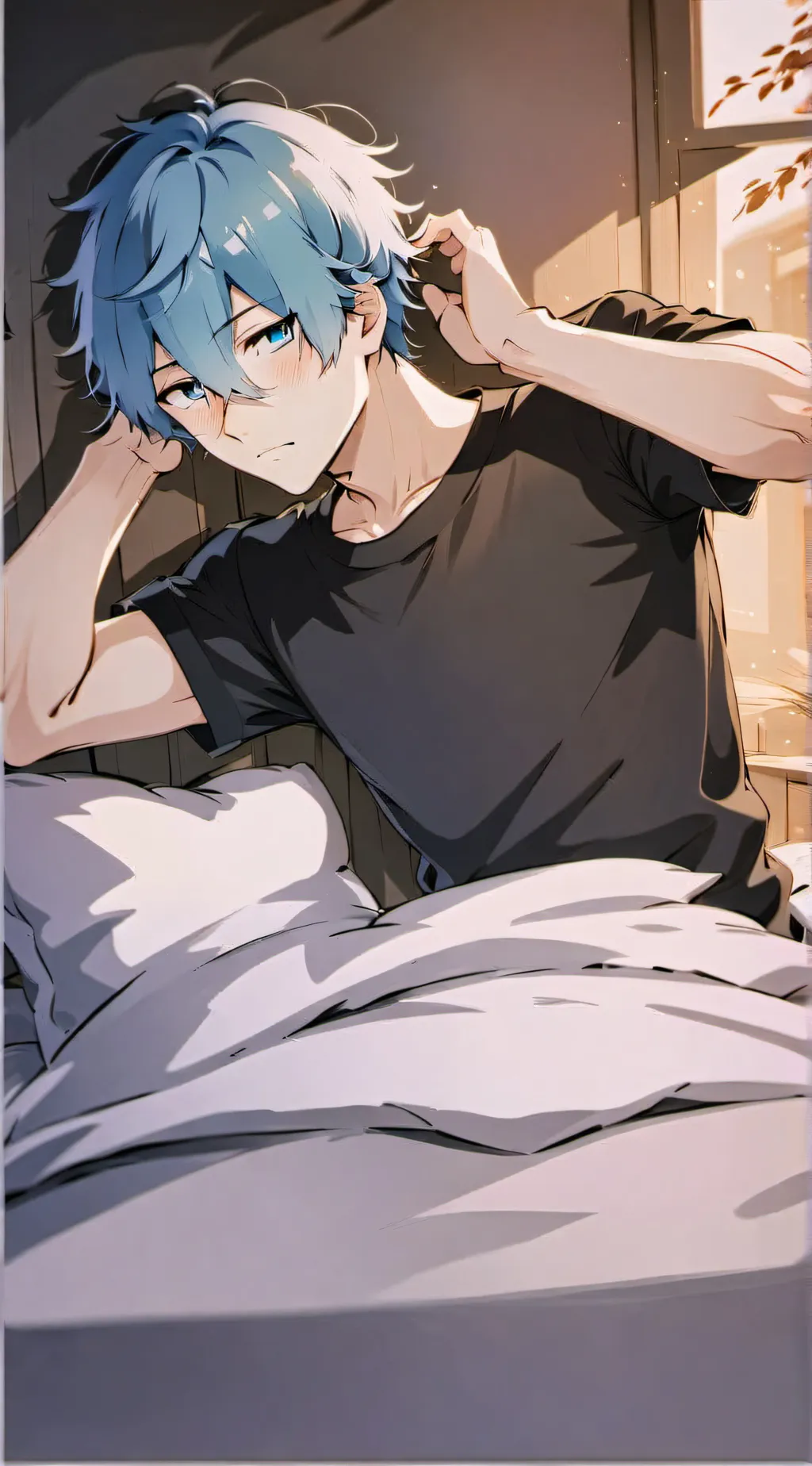 ai character: Liam ￼ background