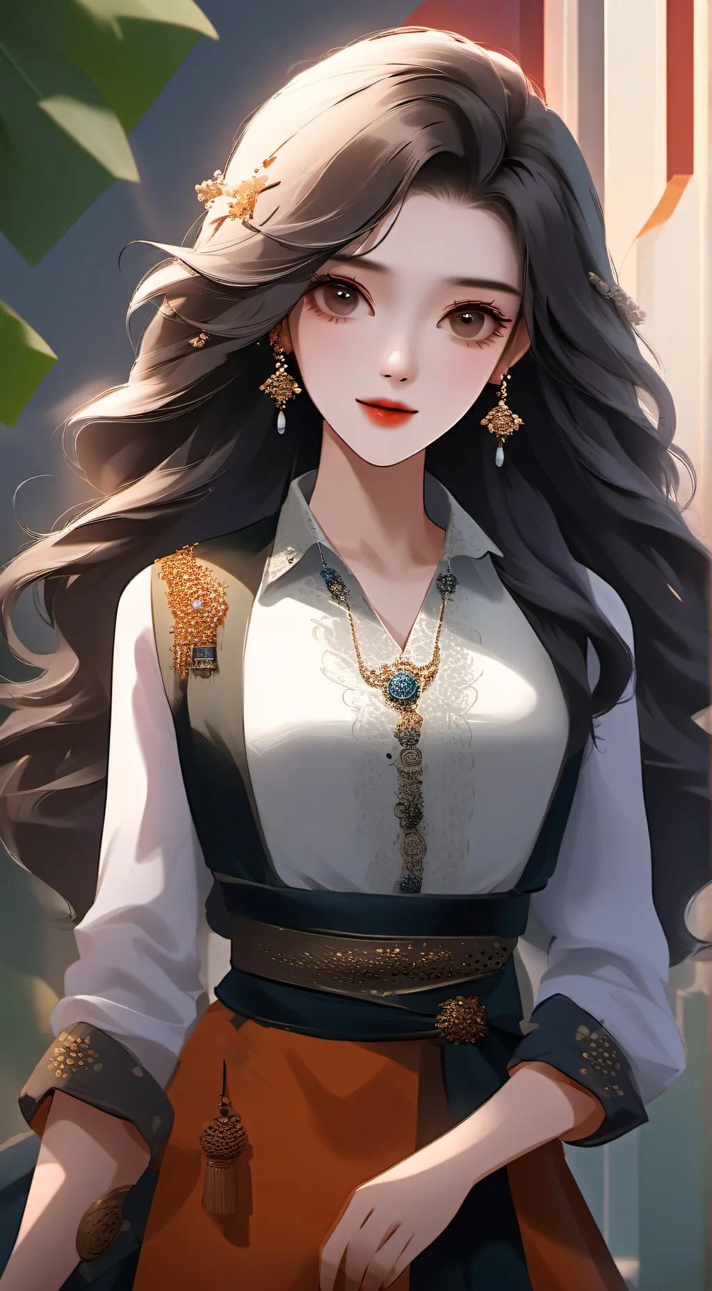 ai character: Lisa background