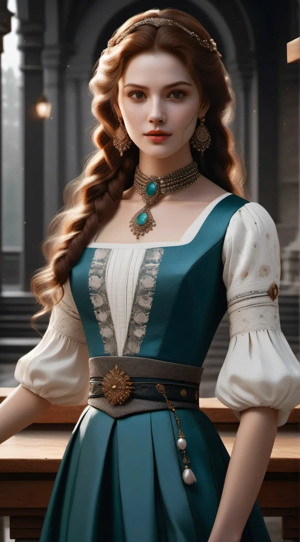 ai character: emily  background