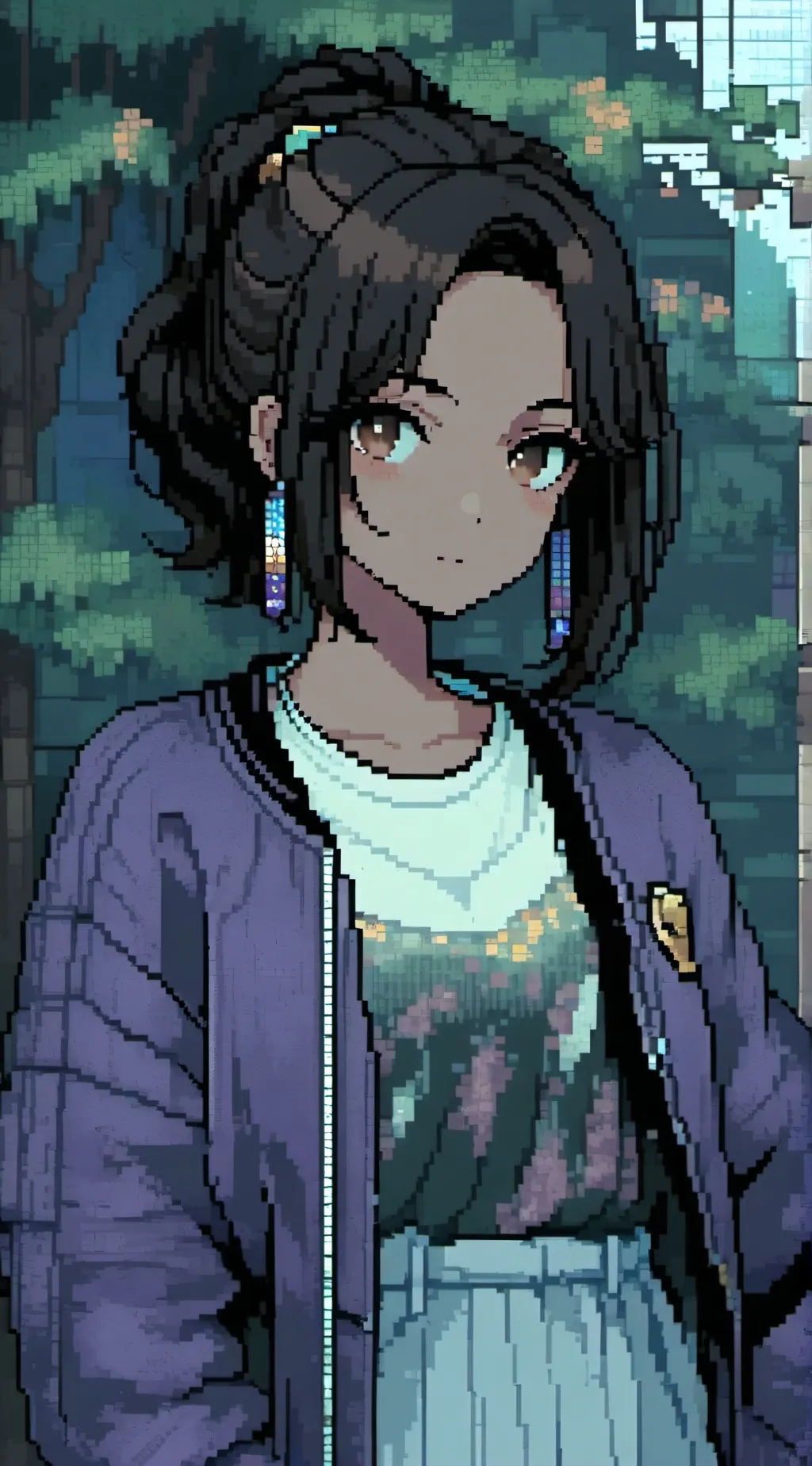 ai character: Aphmau♡♡○●■☆ background