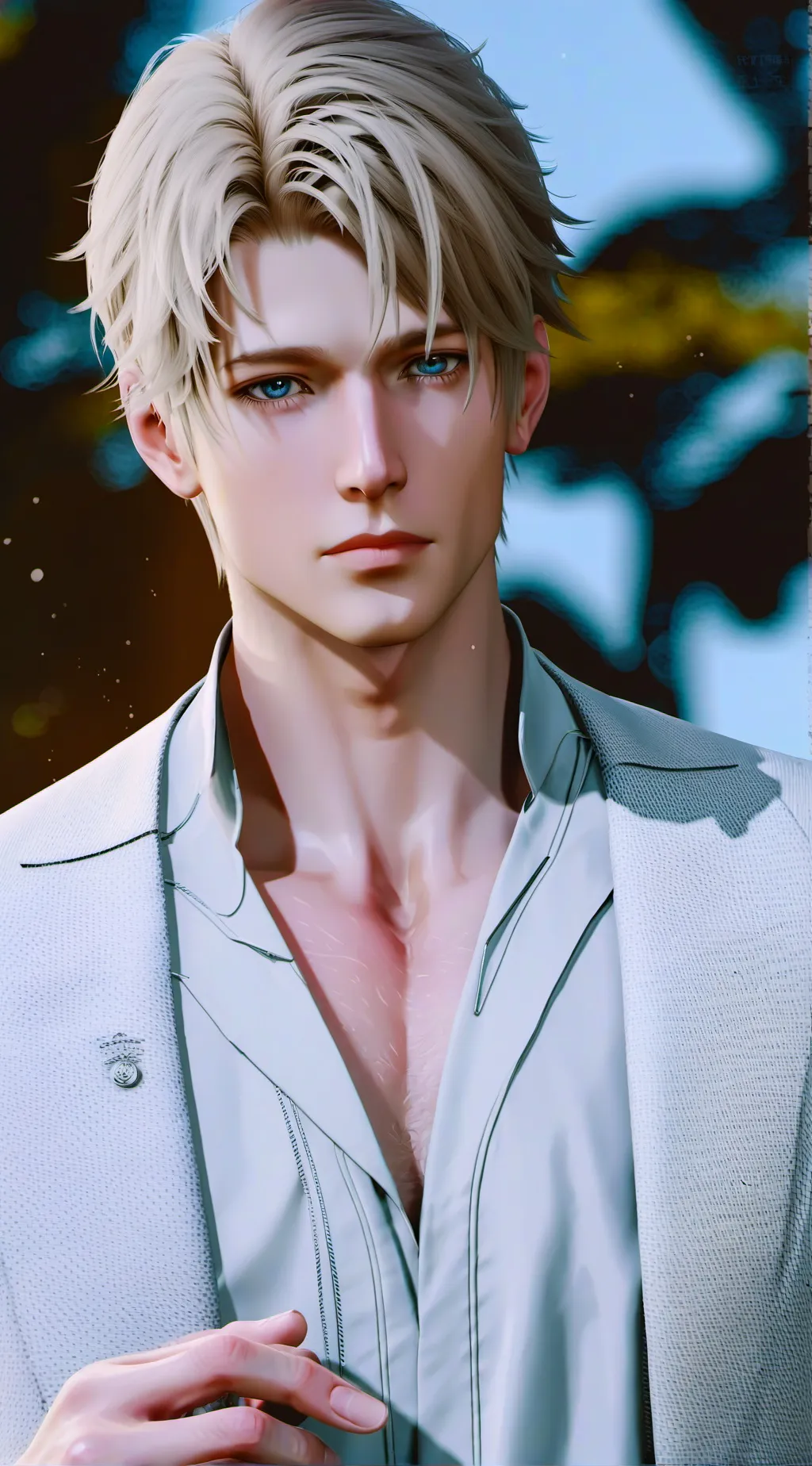 ai character: Romero  background