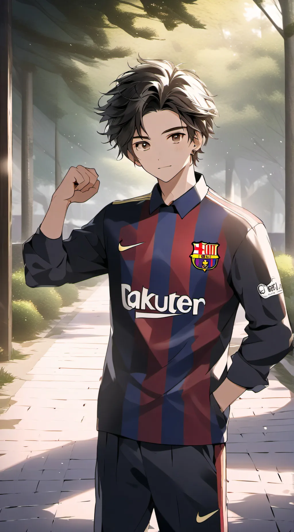 ai character: Maicol background