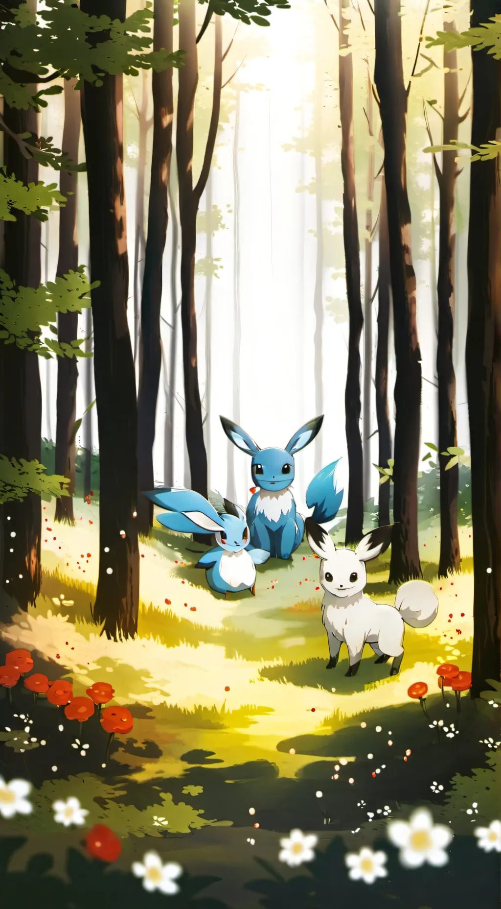 ai character: Pokemon adventure background