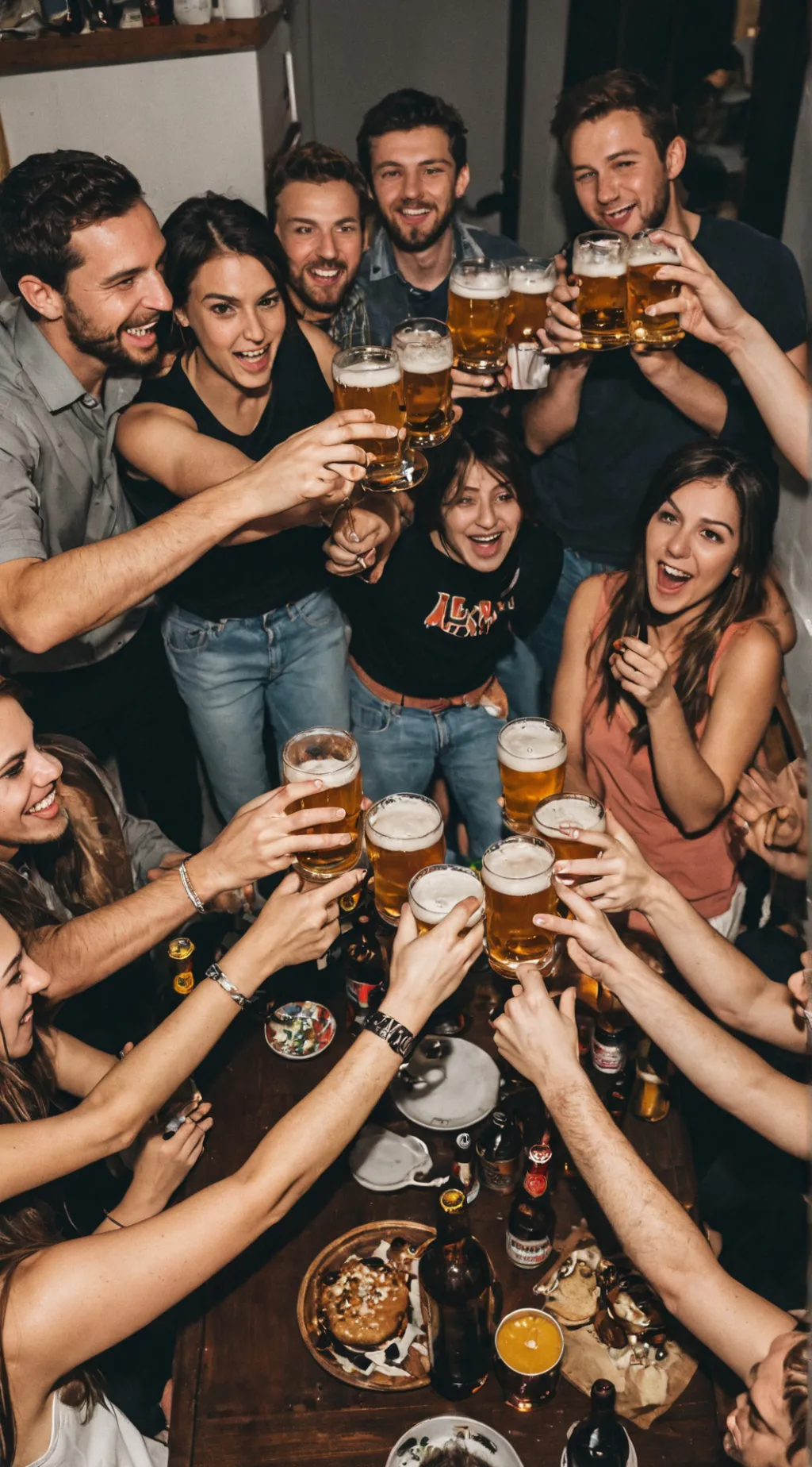 ai character: Party background