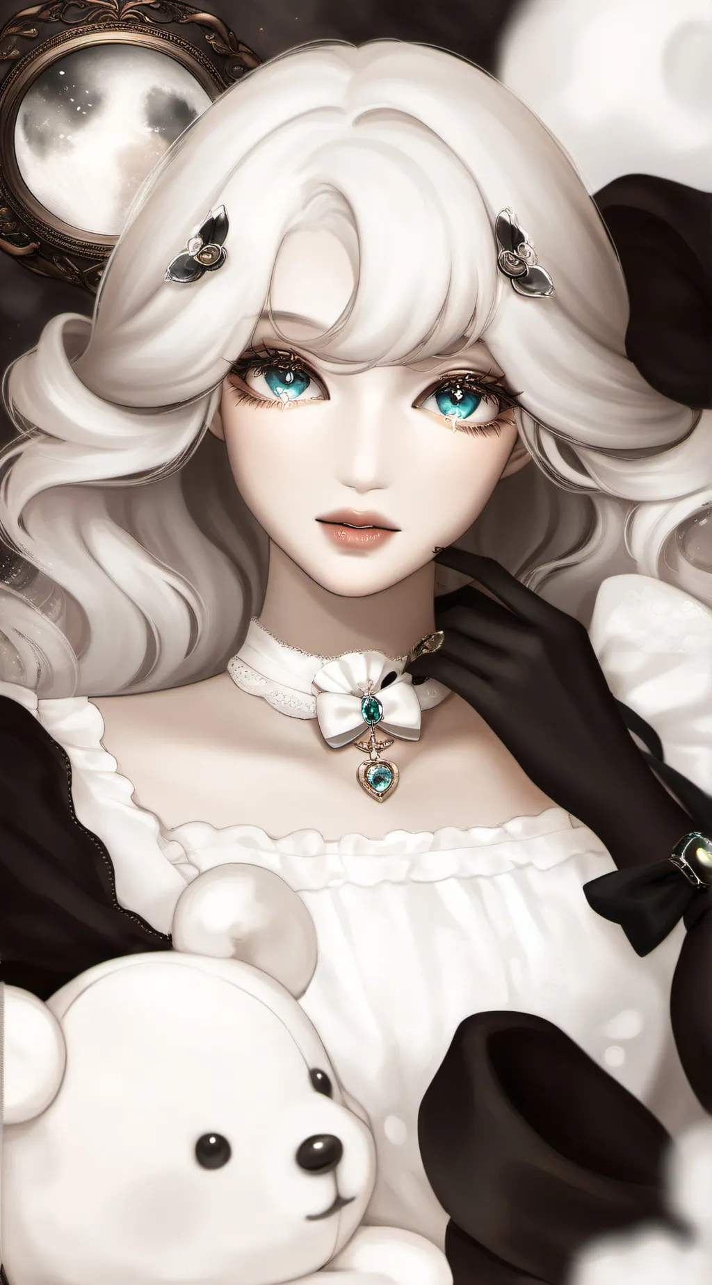 ai character: Liliana  background