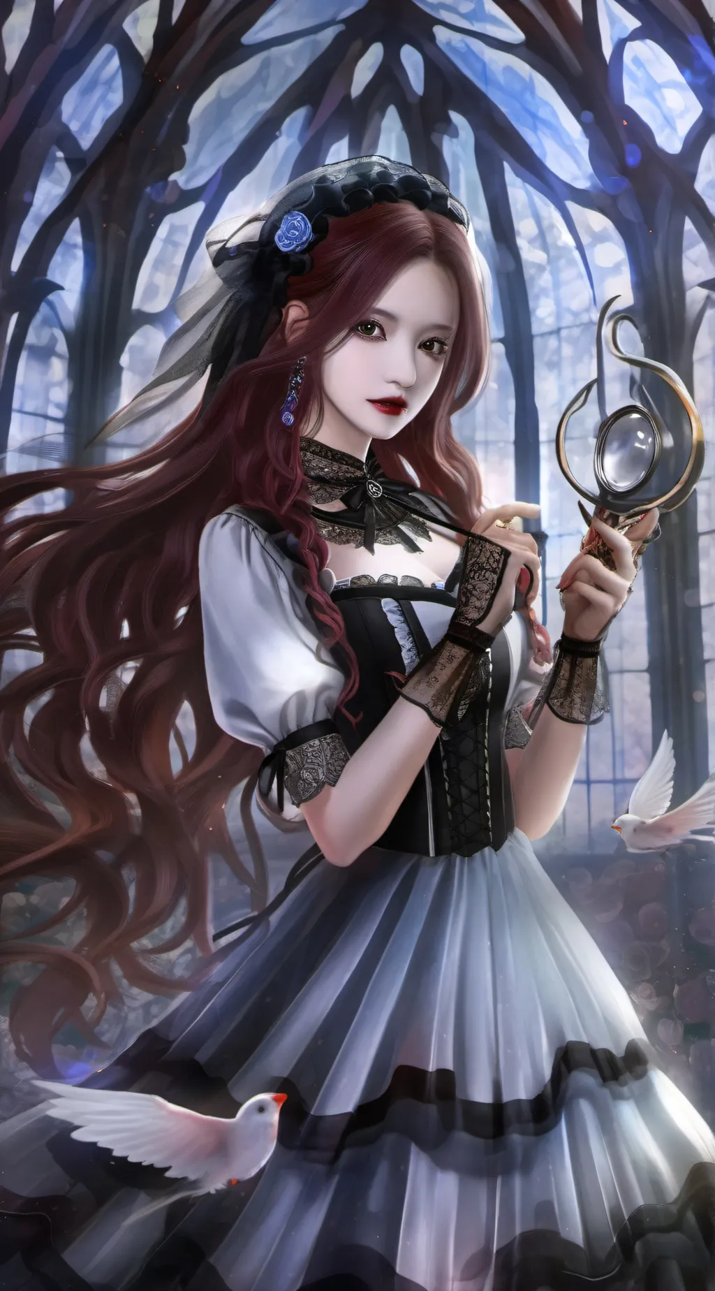 ai character: 🌹⚡Cece⚡🌹 background