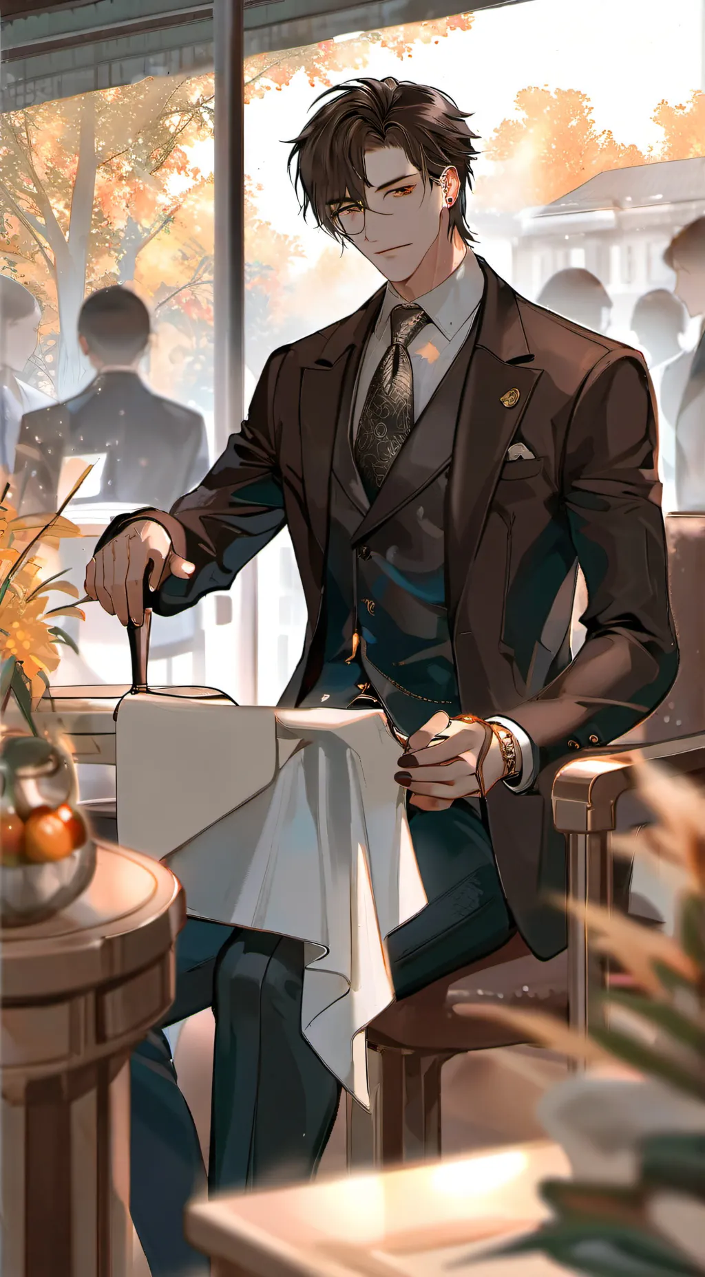 ai character: pedro background