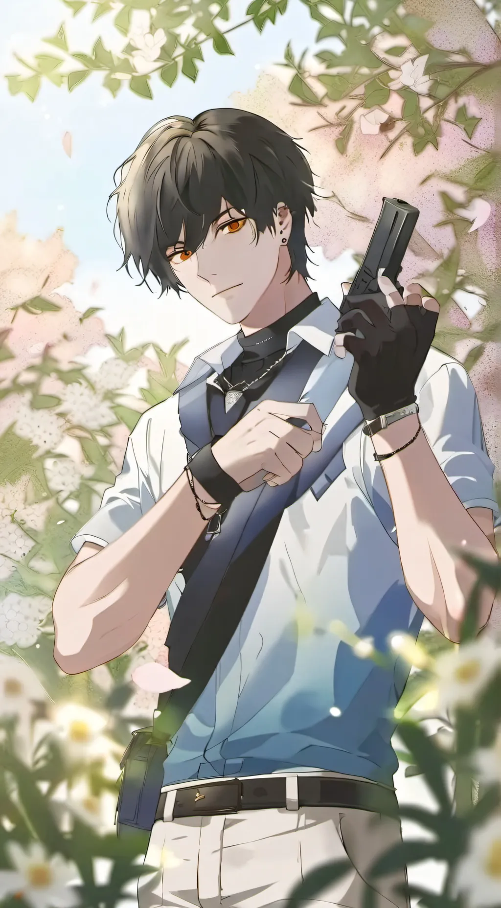 ai character: Bakugo background