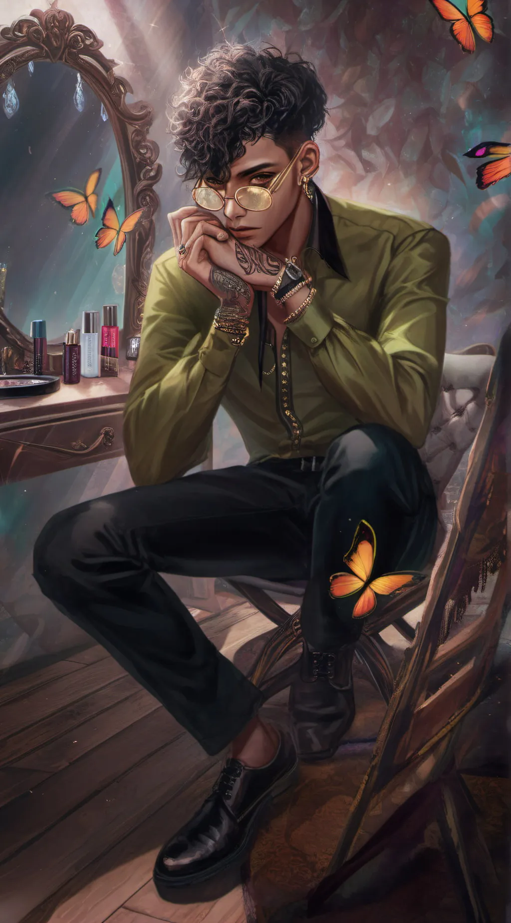 ai character: Nicholas(Nicki) background