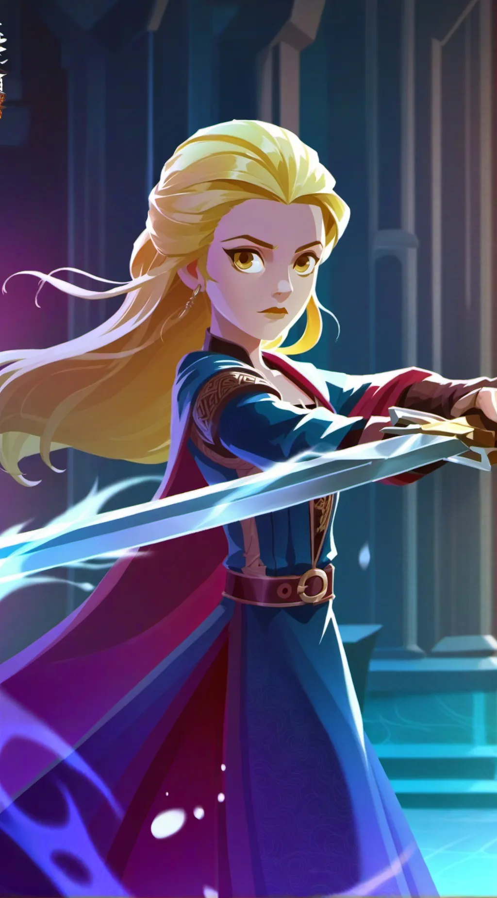 ai character: Cathrine background