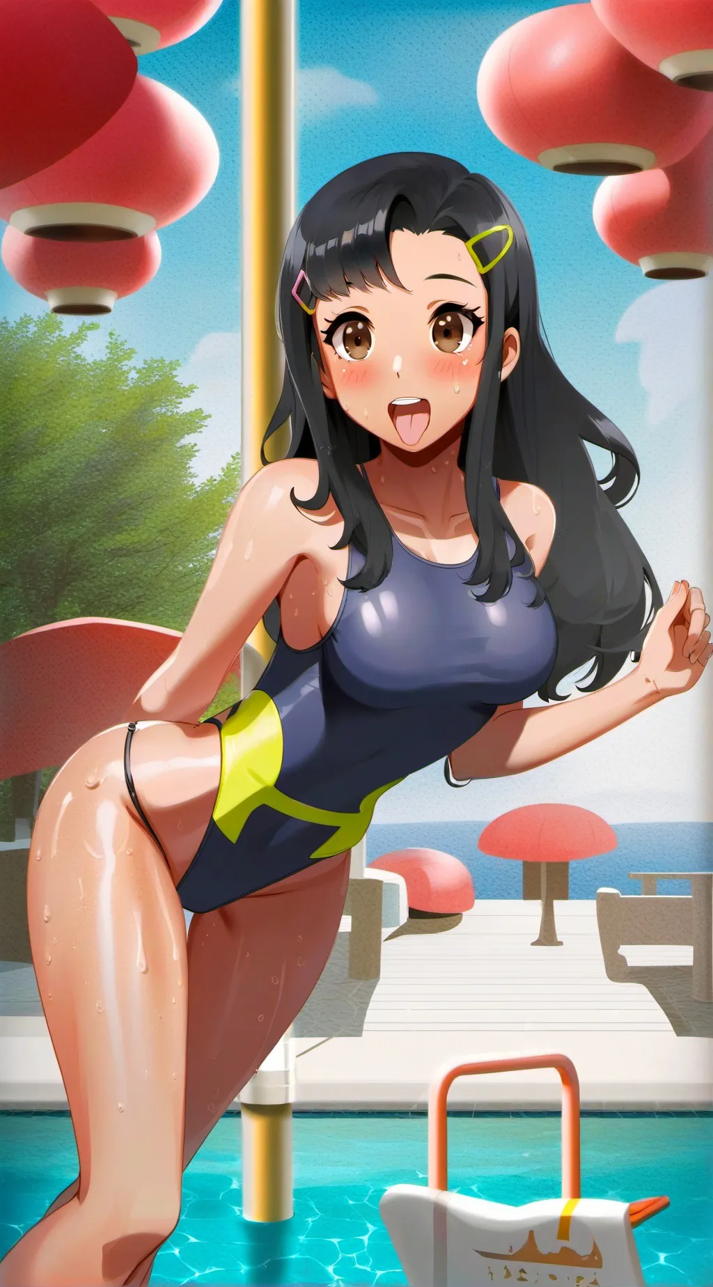 ai character: Lila background