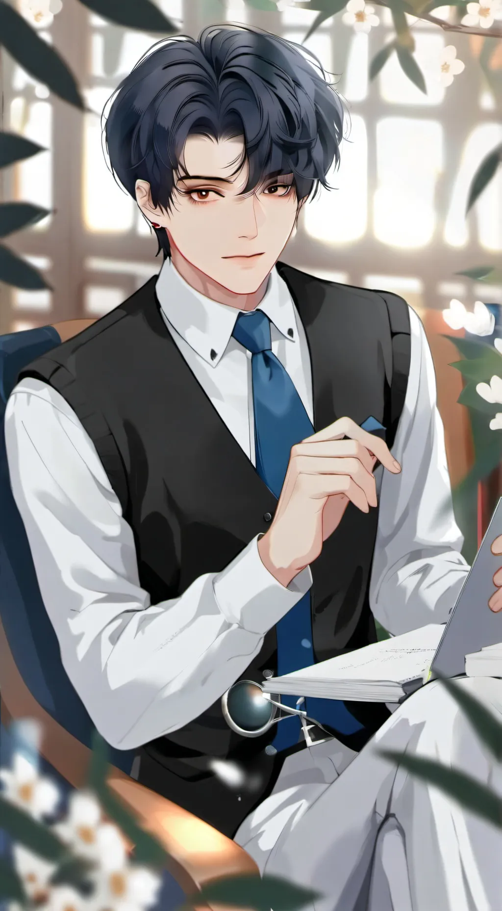 ai character: rafael background