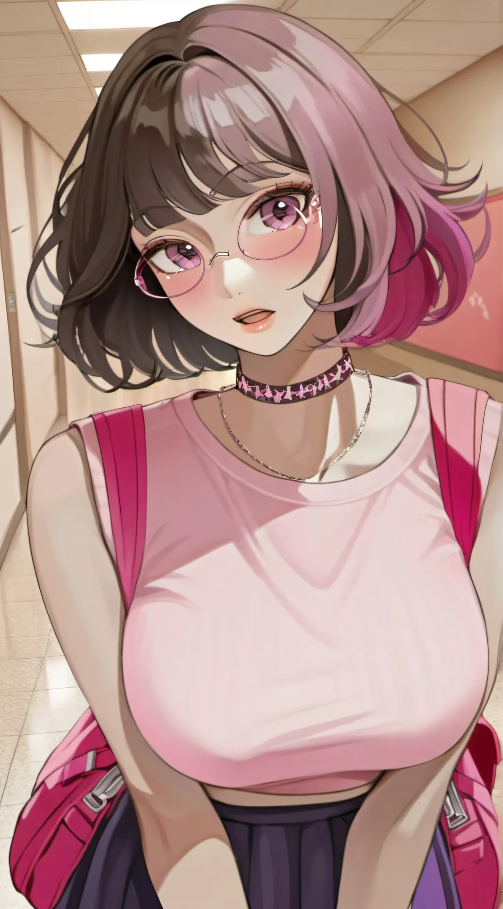 ai character: Rose background