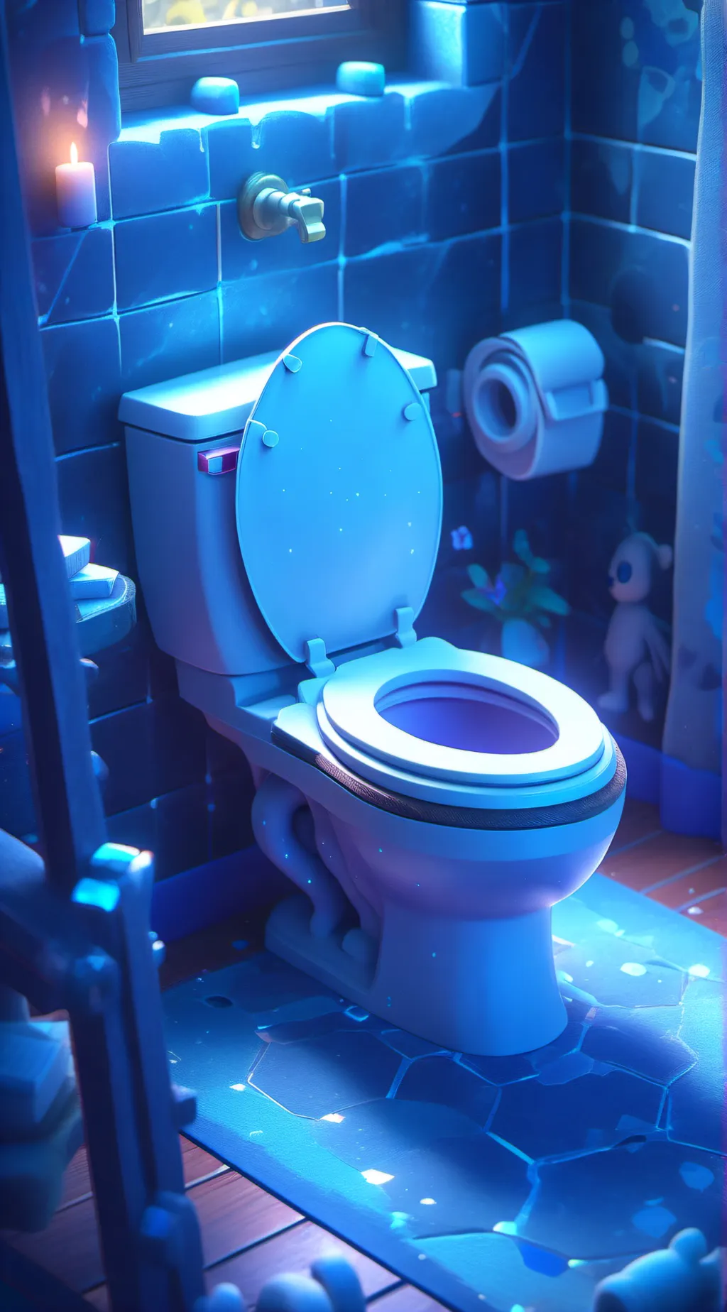 ai character: coffe background