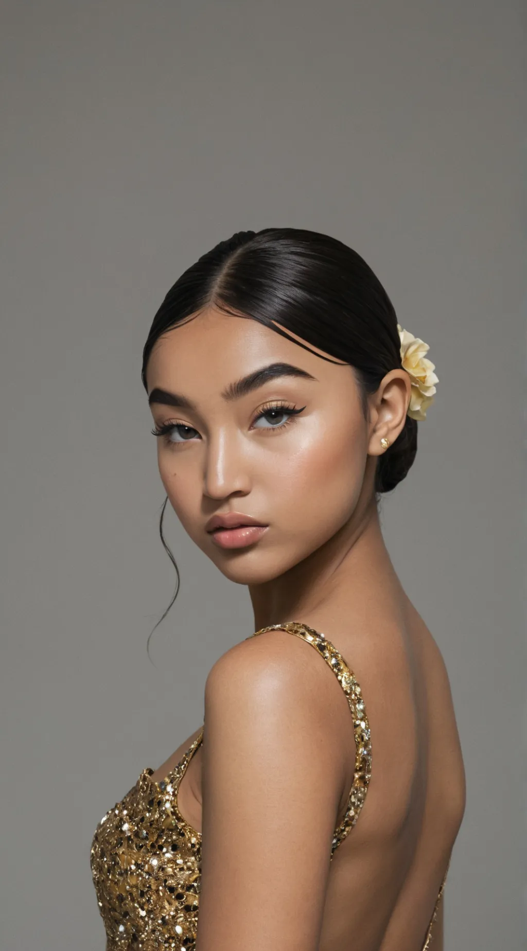 ai character: April  background