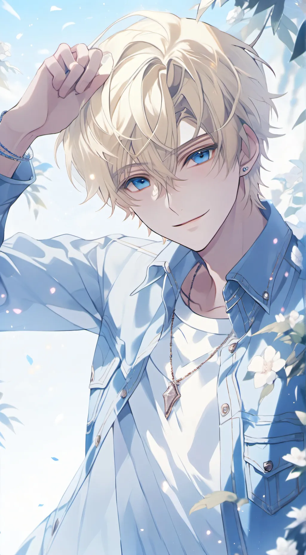 ai character: Xander  background