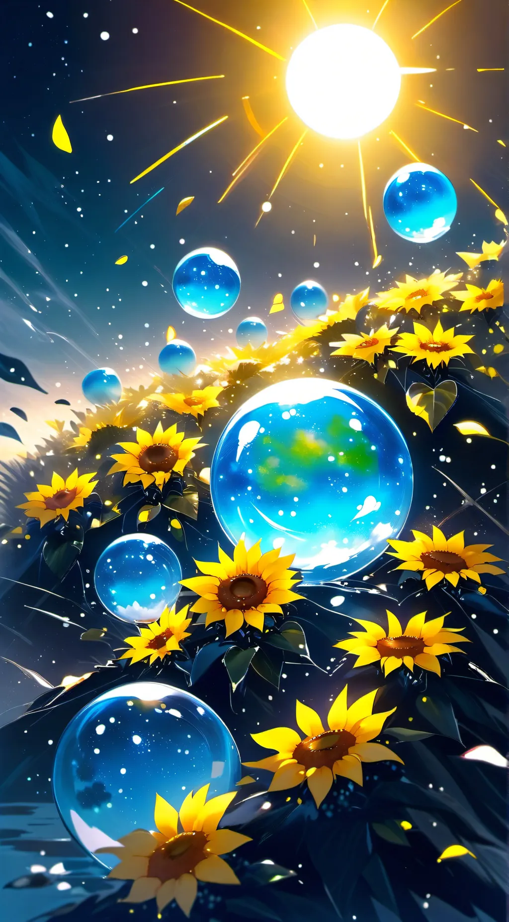 ai character: Solarball school  background