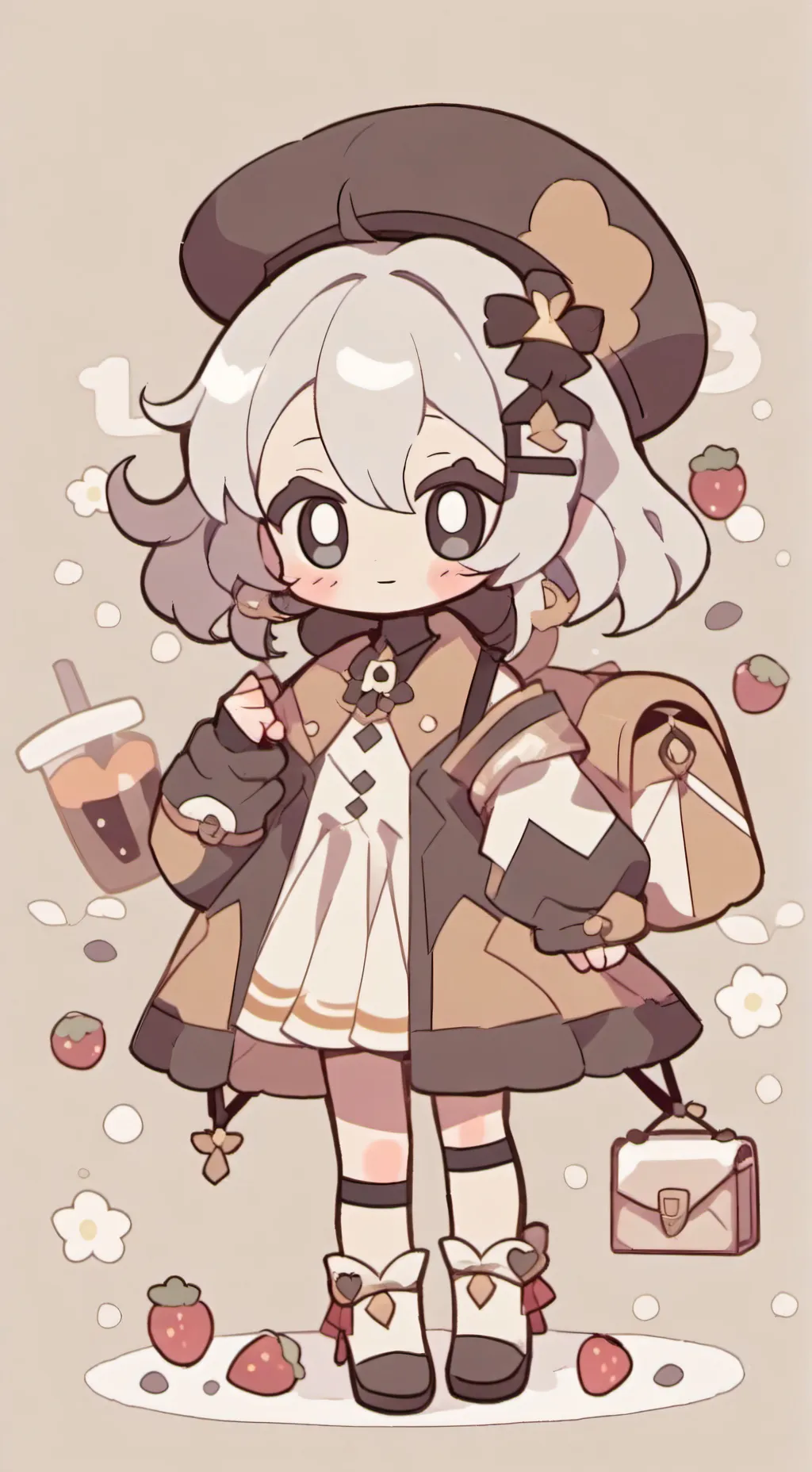 ai character: tu primita ❤️❤️ background