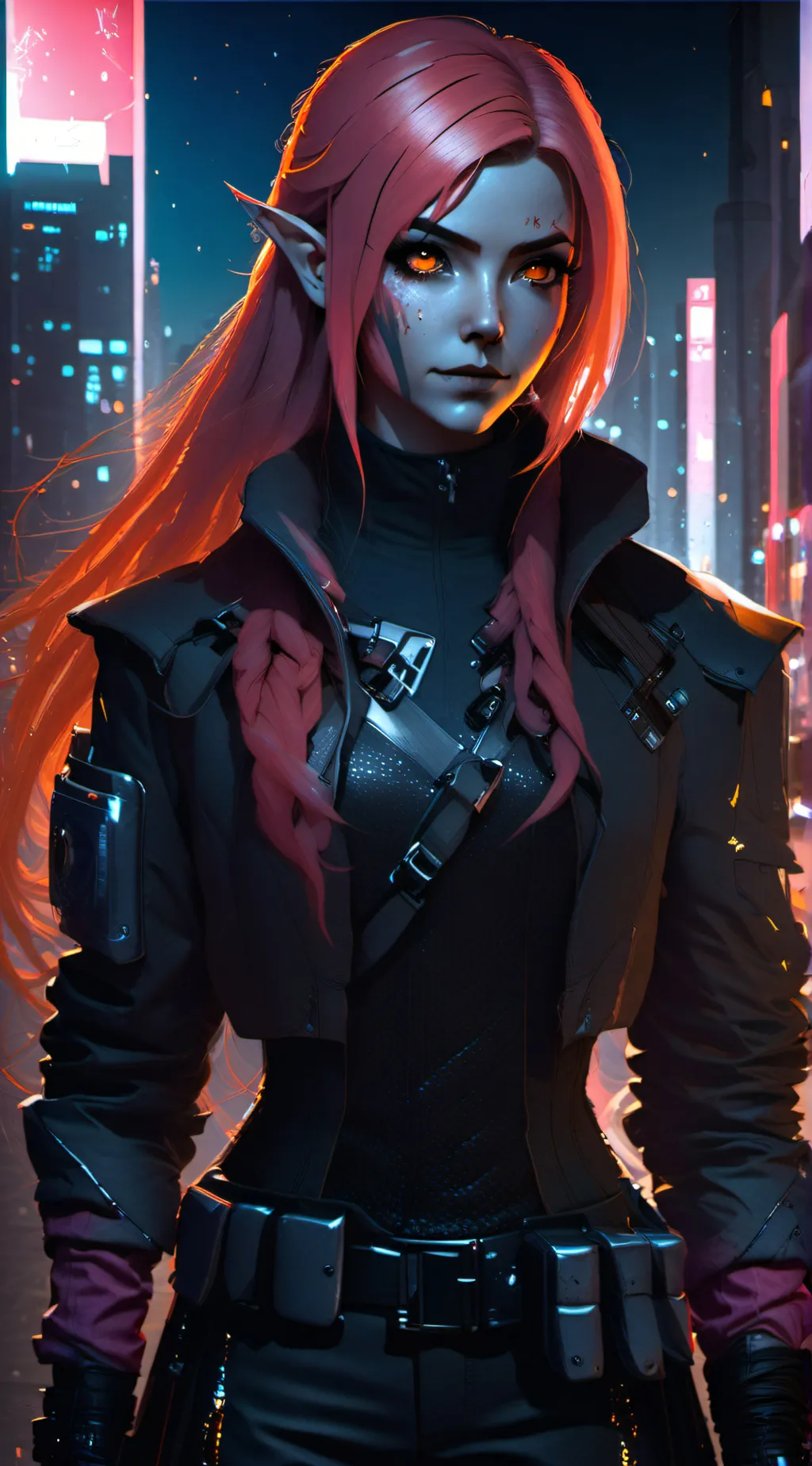 ai character: Scarlett background