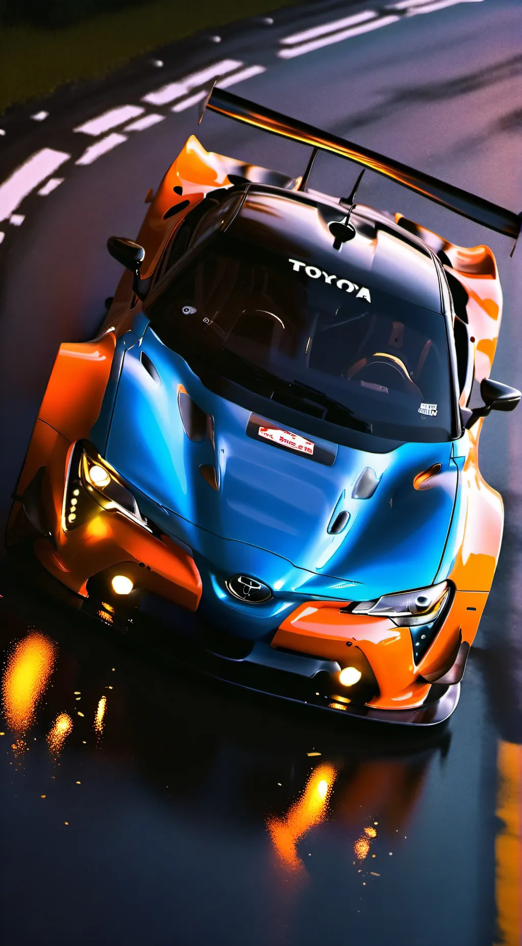 ai character: Toyota  background