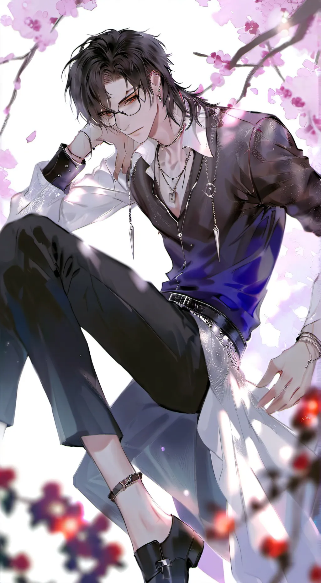 ai character: Island background