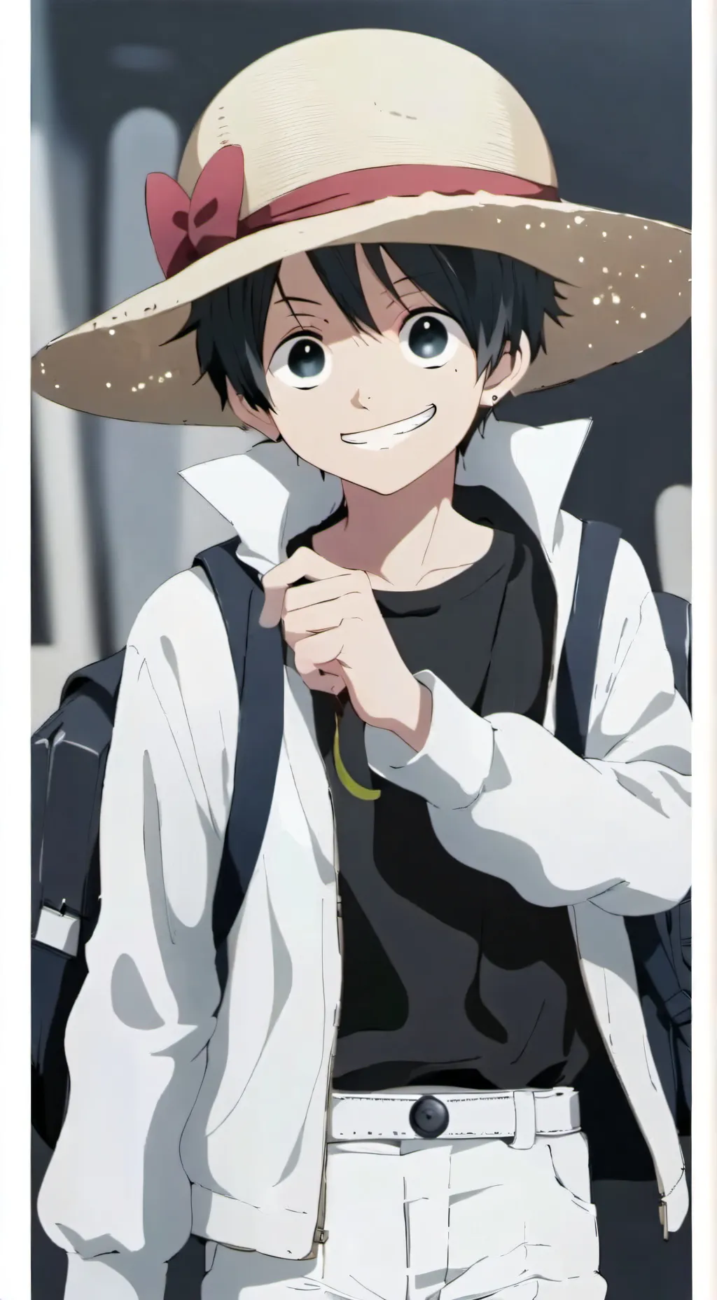 ai character: one piece  background