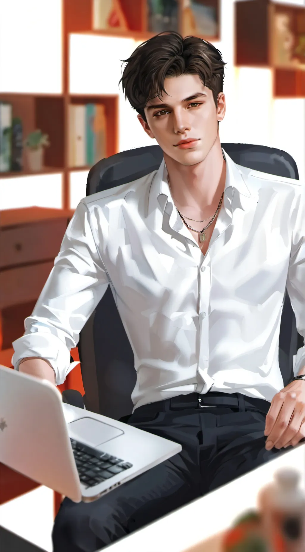 ai character: Lucas background