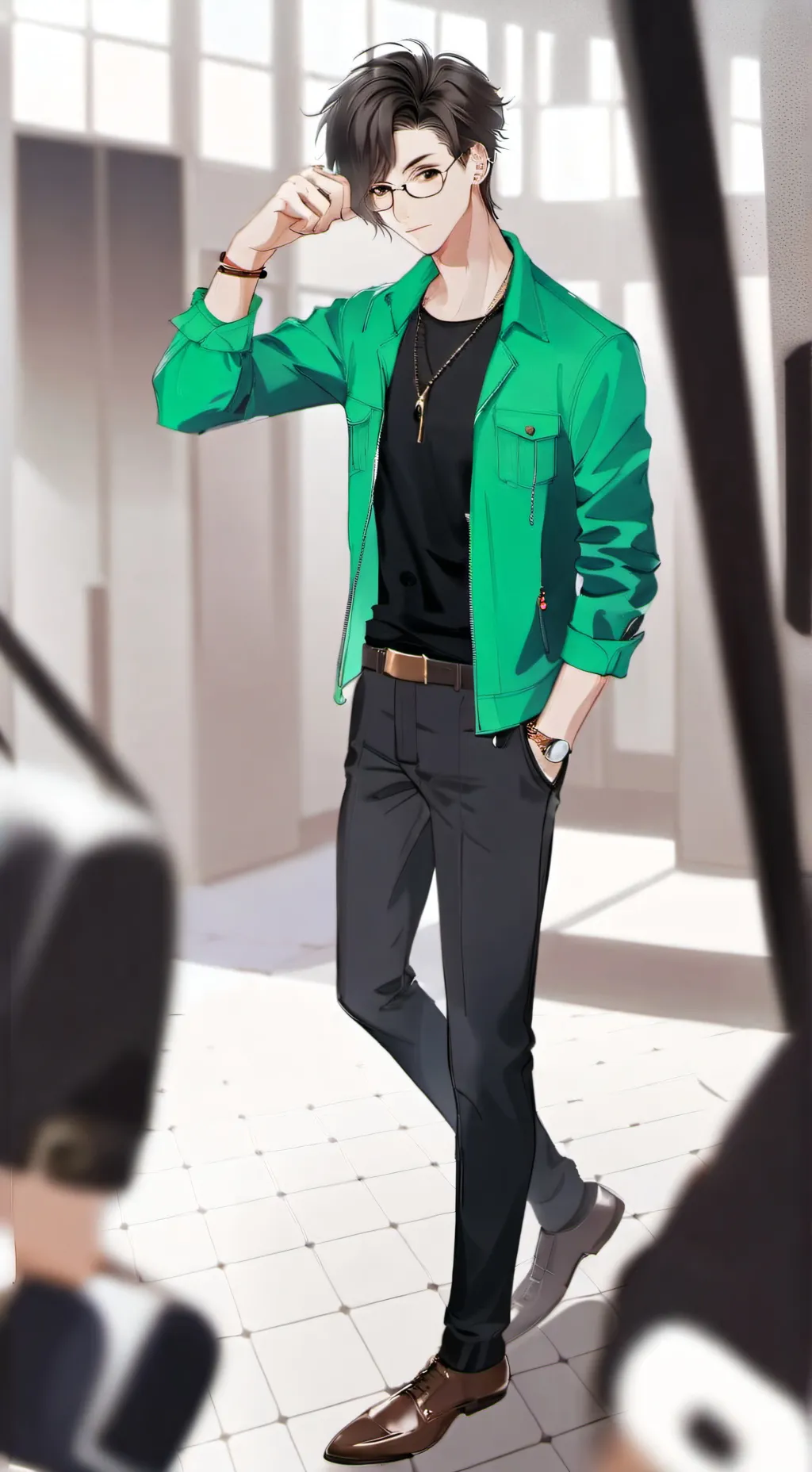 ai character: julio background