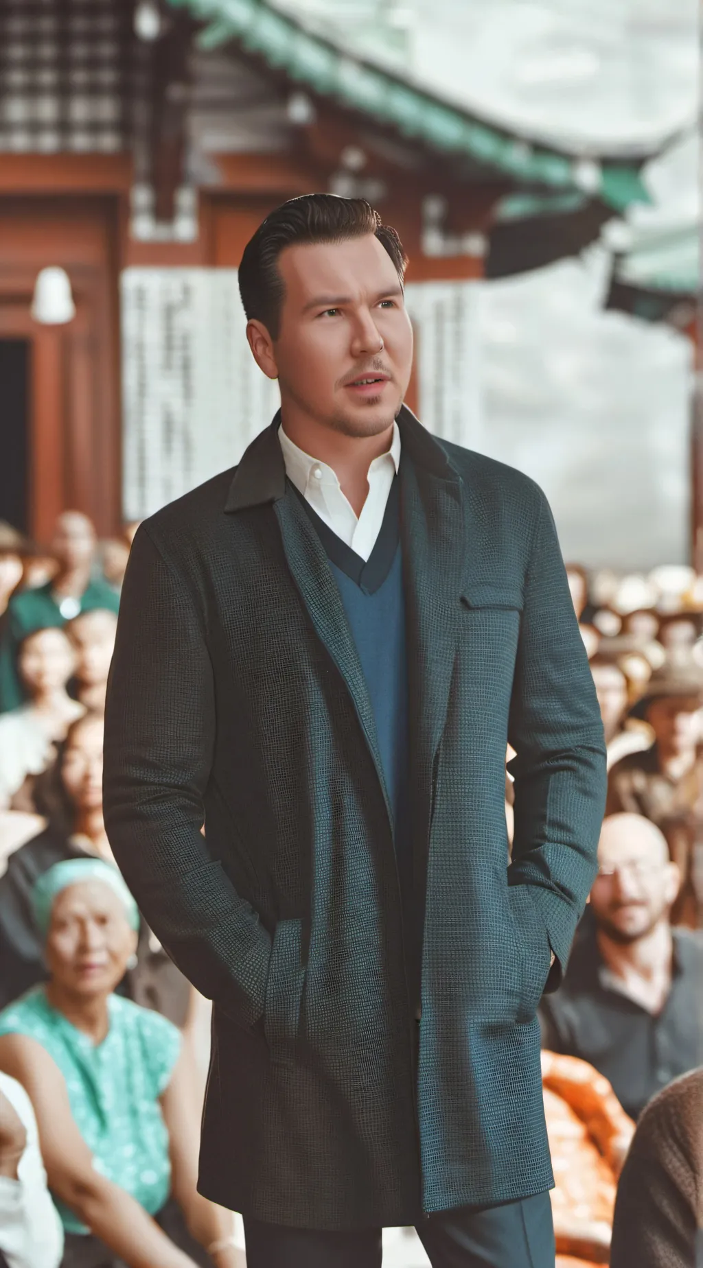 ai character: David Walliamsz background