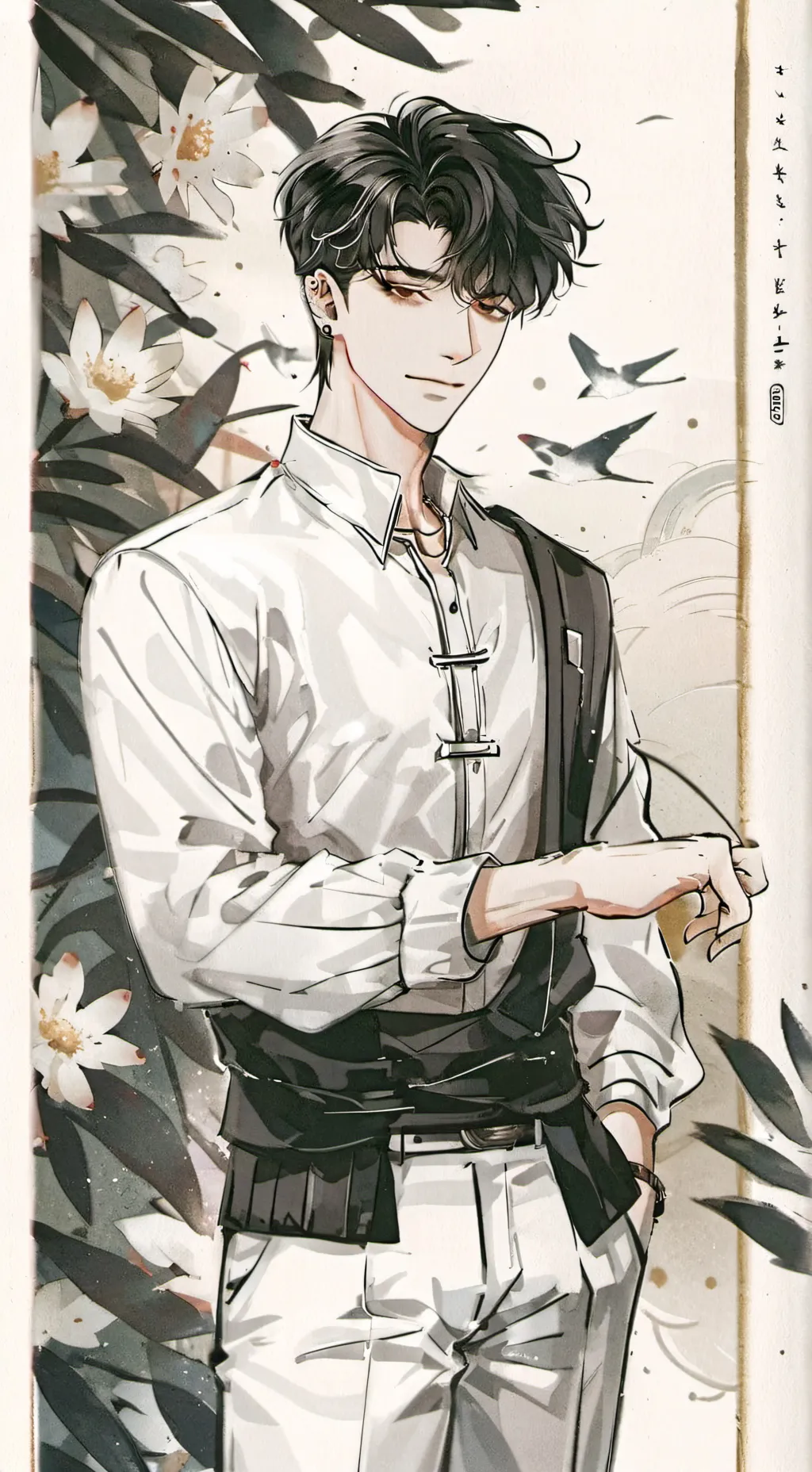 ai character: Bridon  background