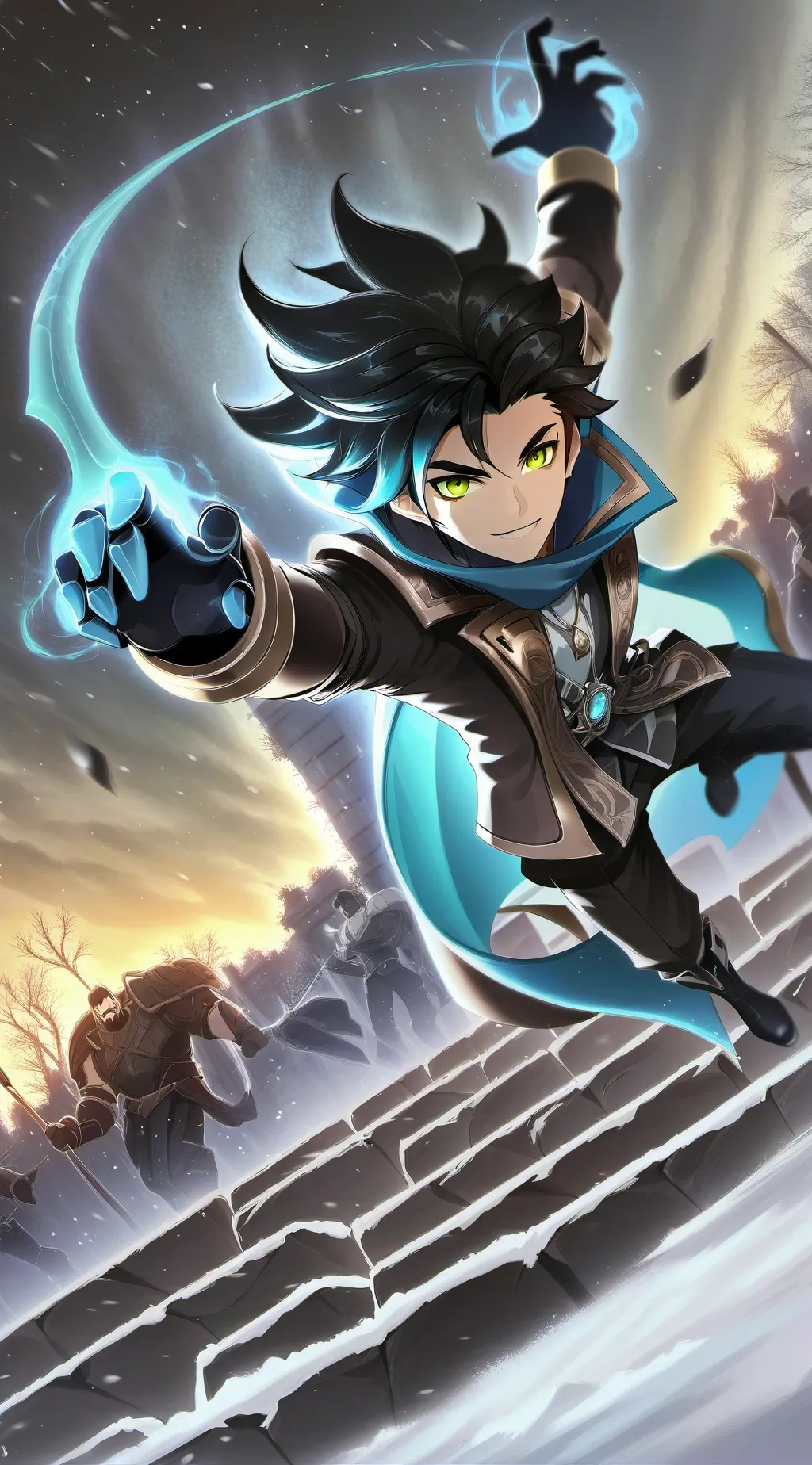 ai character: pesadilla hermano background