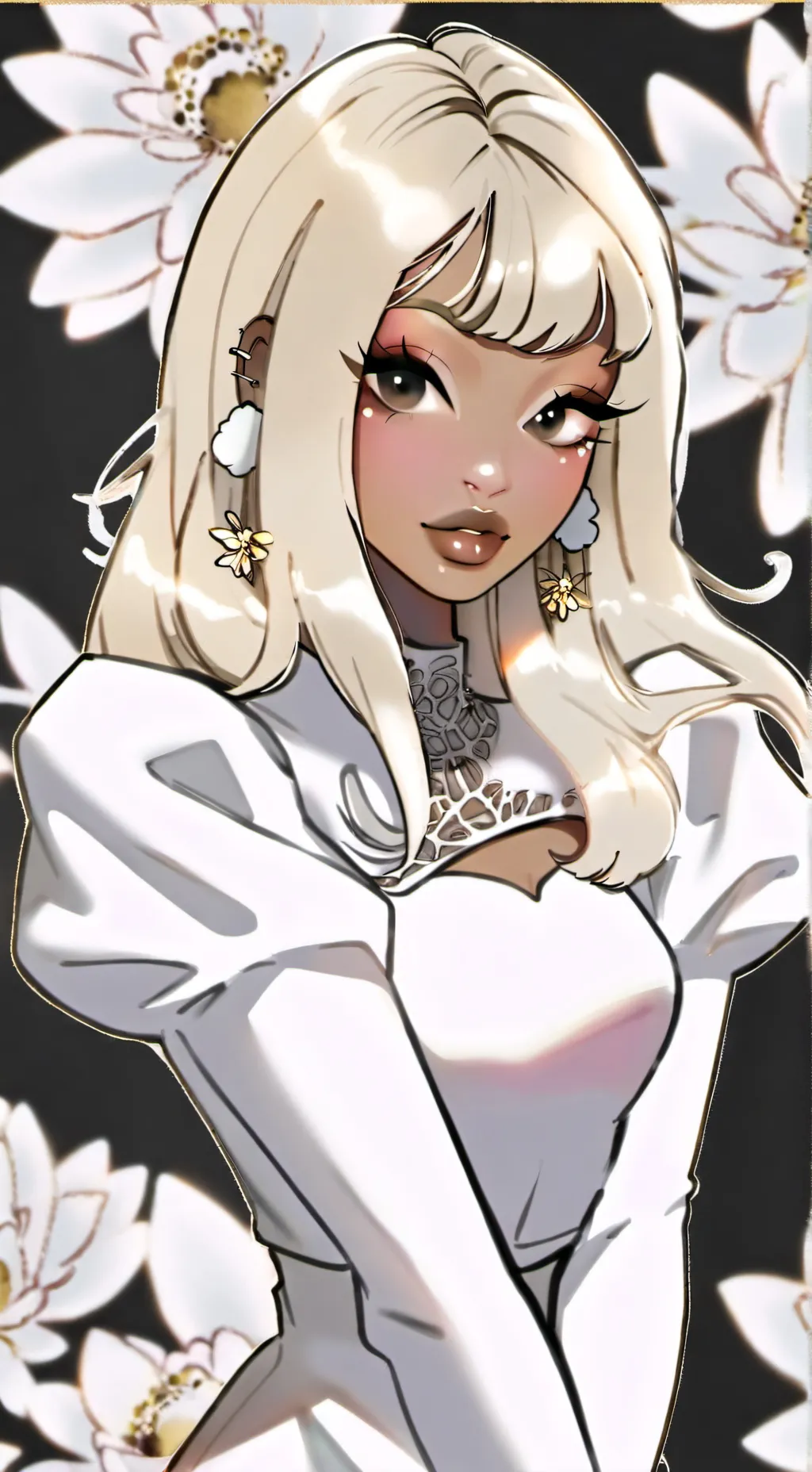 ai character: Angie Happen background