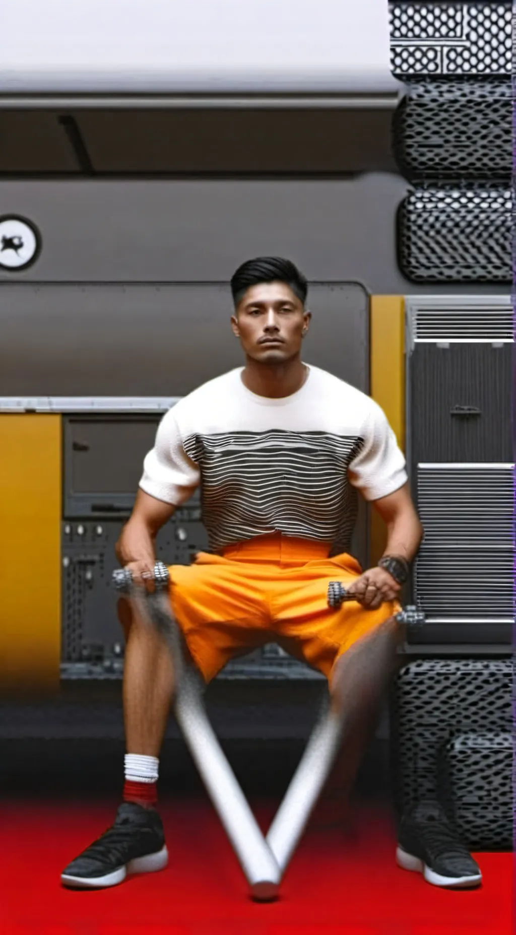 ai character: deondrea  background