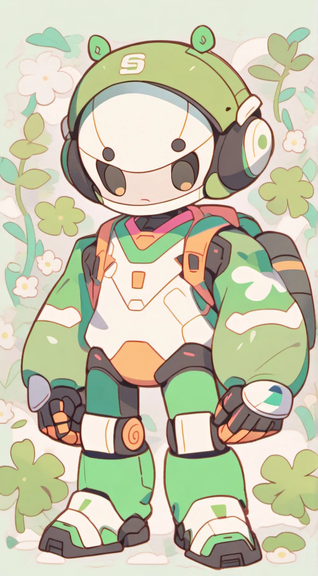 ai character: spunki  background