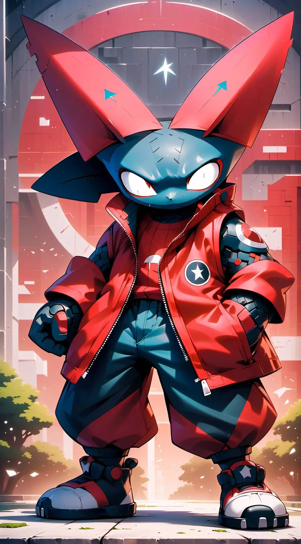 ai character: Mha background