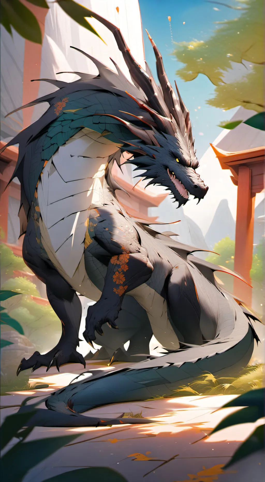 ai character: HTTYD background