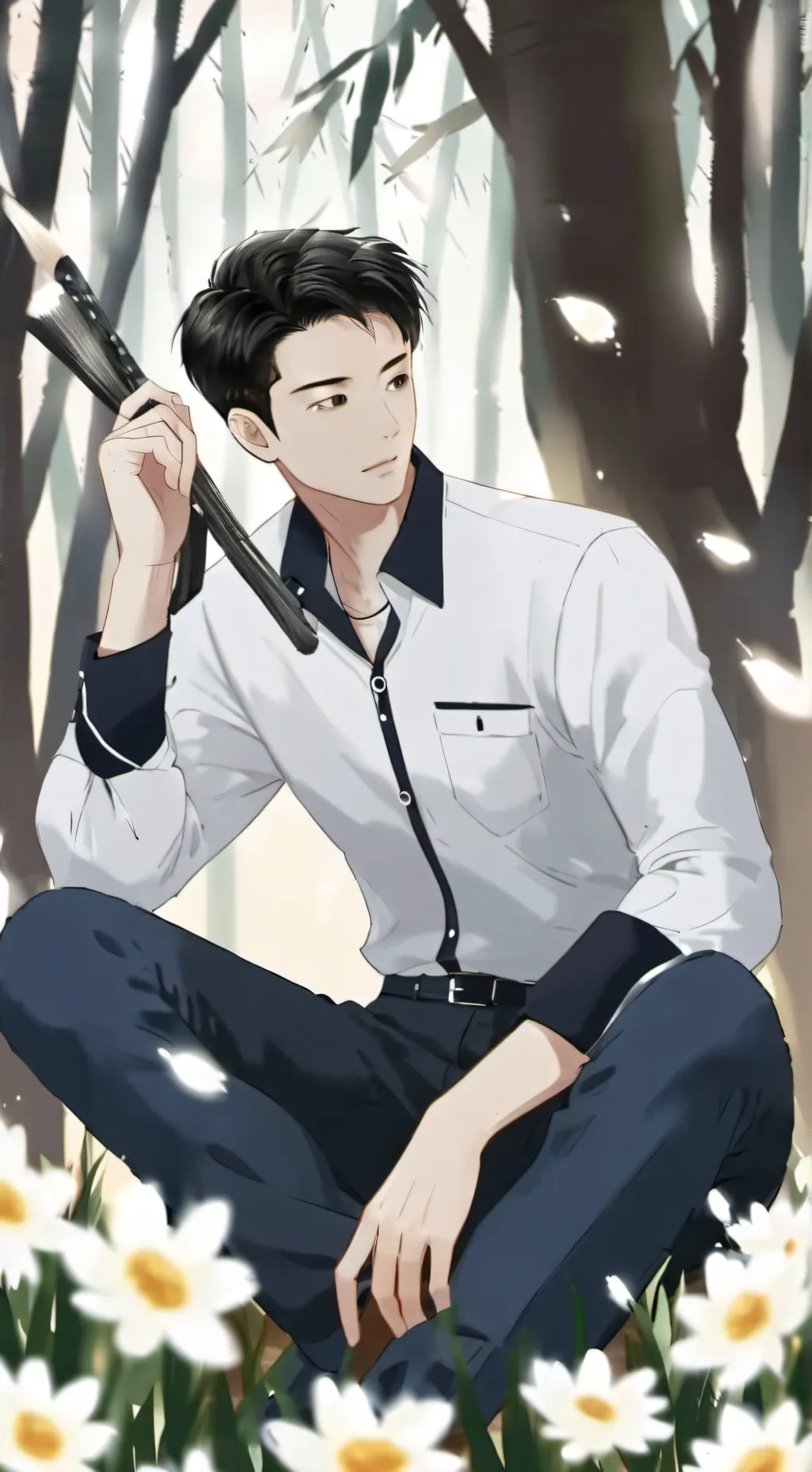 ai character: Ida background