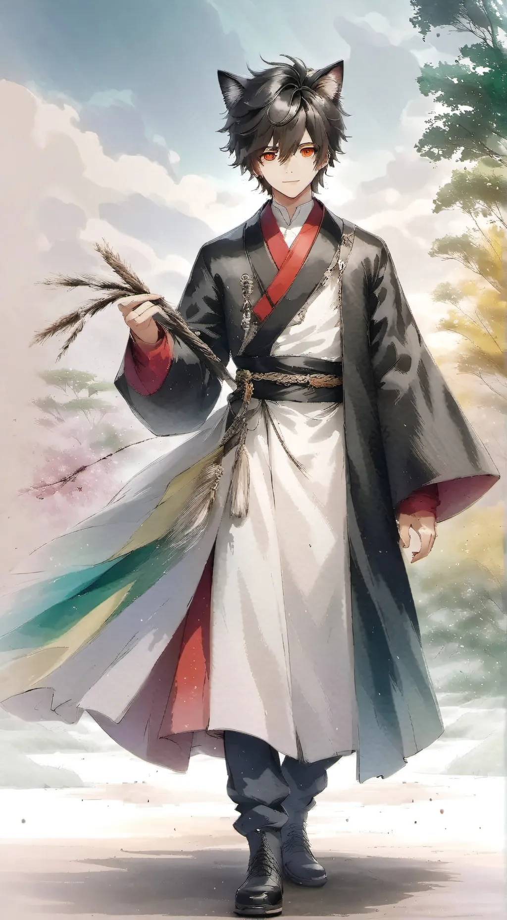 ai character: ♠Cats♠ background