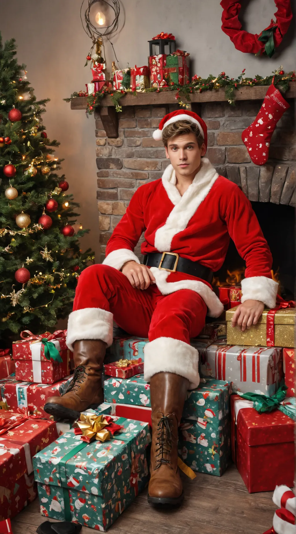 ai character: Nicholas Klaus background