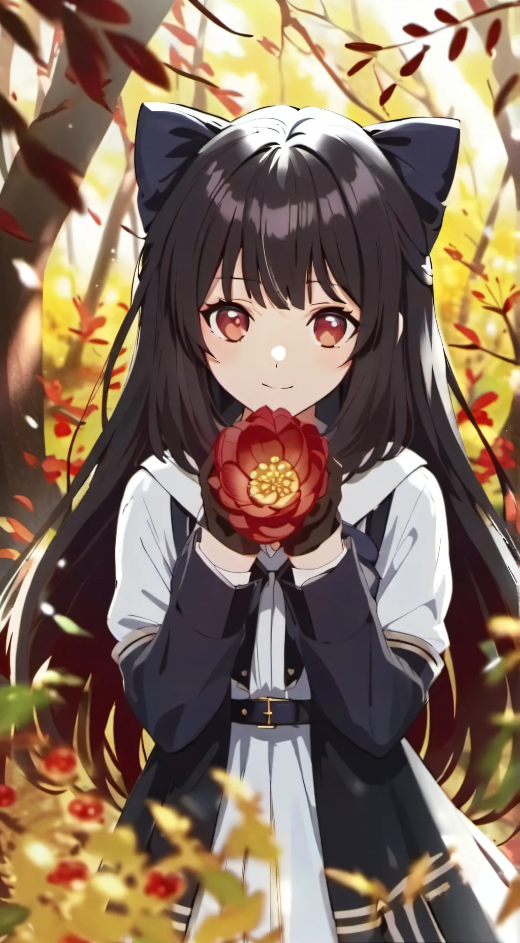 ai character: neko sus background