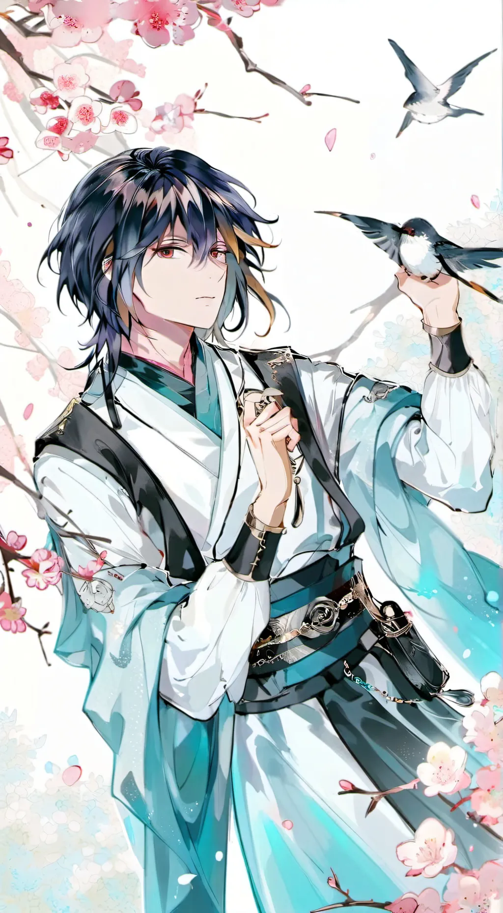 ai character: Demon slayer background