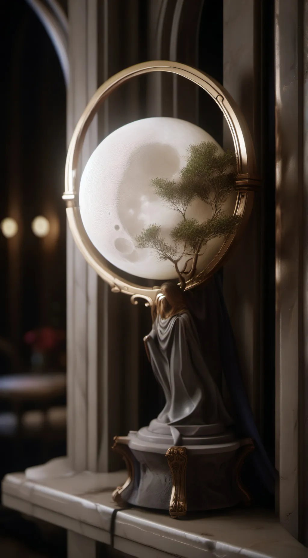 ai character: Vee background