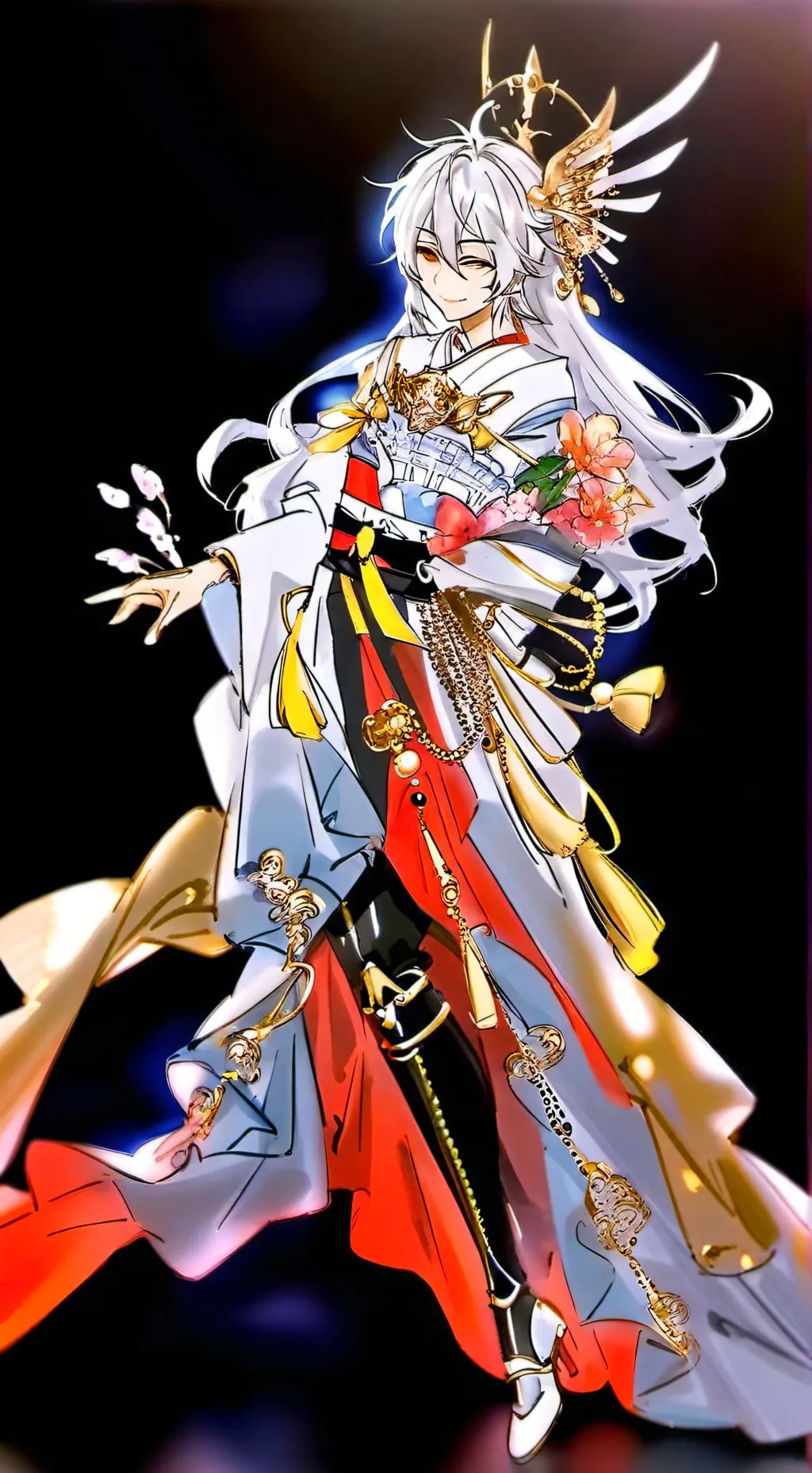 ai character: Wataru Hibiki background